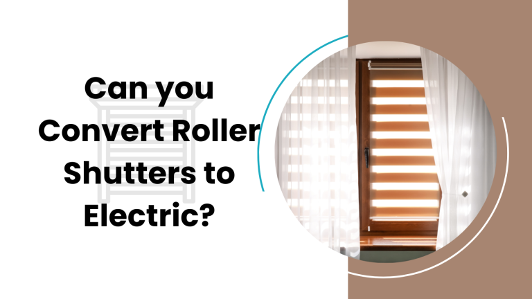 Can you Convert Roller Shutters to Electric?